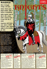 Middle Ages Graphic Novel Posters - Set of 8