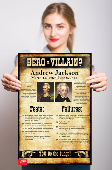 Andrew Jackson: Hero or Villain? Mini-Poster