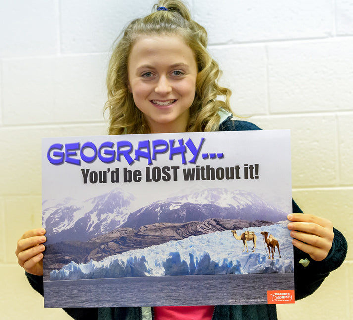 Geography... You'd Be Lost Without It Mini-Poster