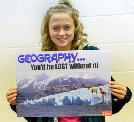 Geography... You'd Be Lost Without It Mini-Poster