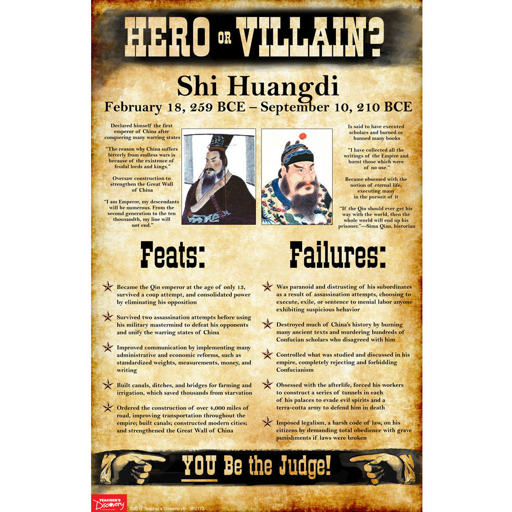 Shi Huangdi: Hero or Villain? Mini-Poster