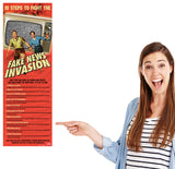 10 Steps to Fight the Fake News Invasion Skinny Poster