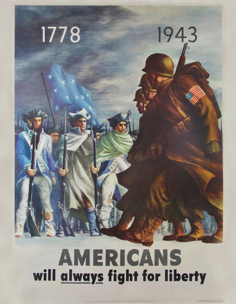 World War II Propaganda Mini-Poster Set