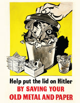 World War II Propaganda Mini-Poster Set