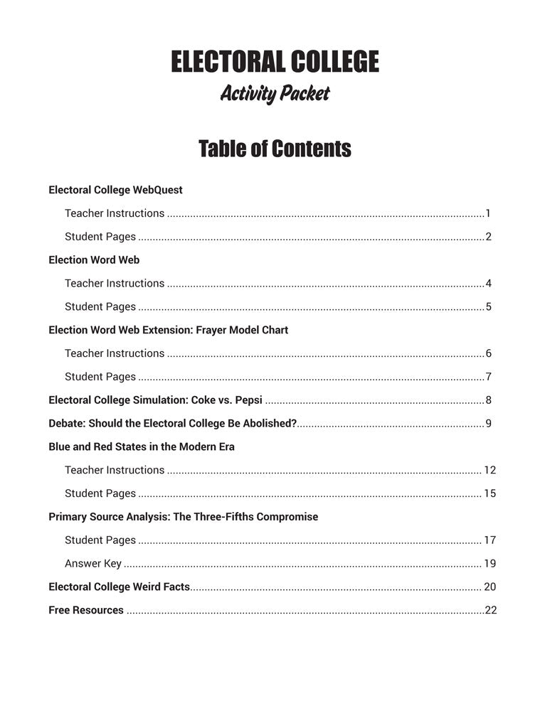 Electoral College: What's It All About? Poster