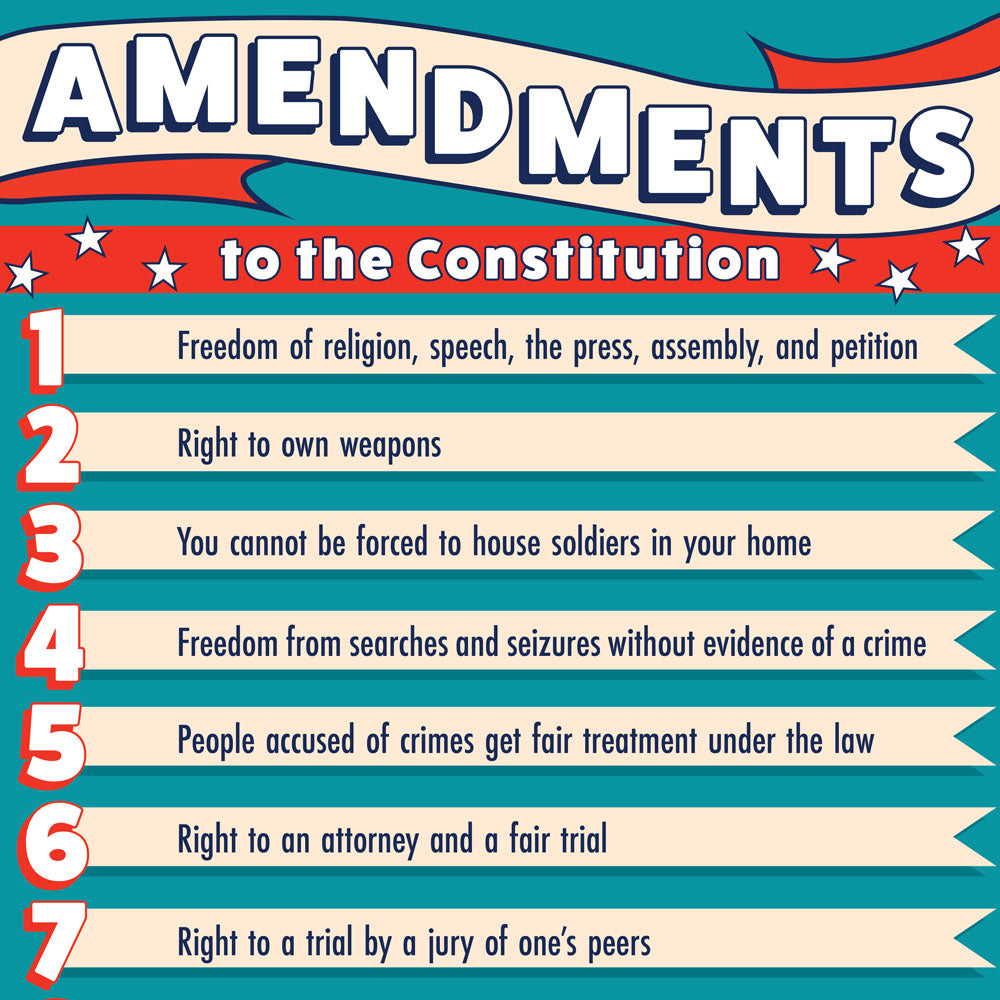 27 Amendments Skinny Poster