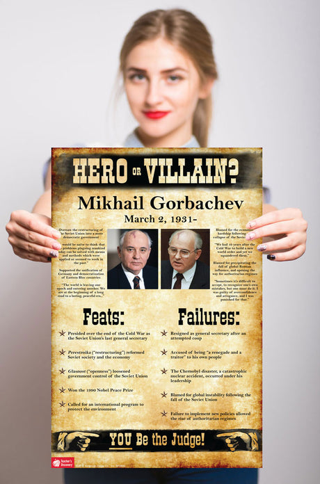 Mikhail Gorbachev: Hero or Villain? Mini-Poster