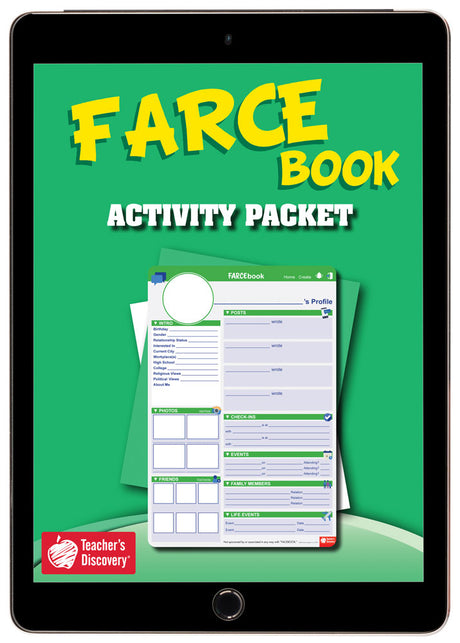 FARCEbook Blank Poster Set of 35