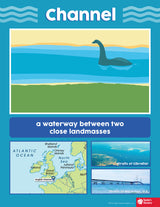 Physical Geography Terms Mini-Poster Set and Activity Packet Download