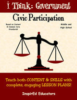 i Think: Government, Civic Participation Activity Book Download