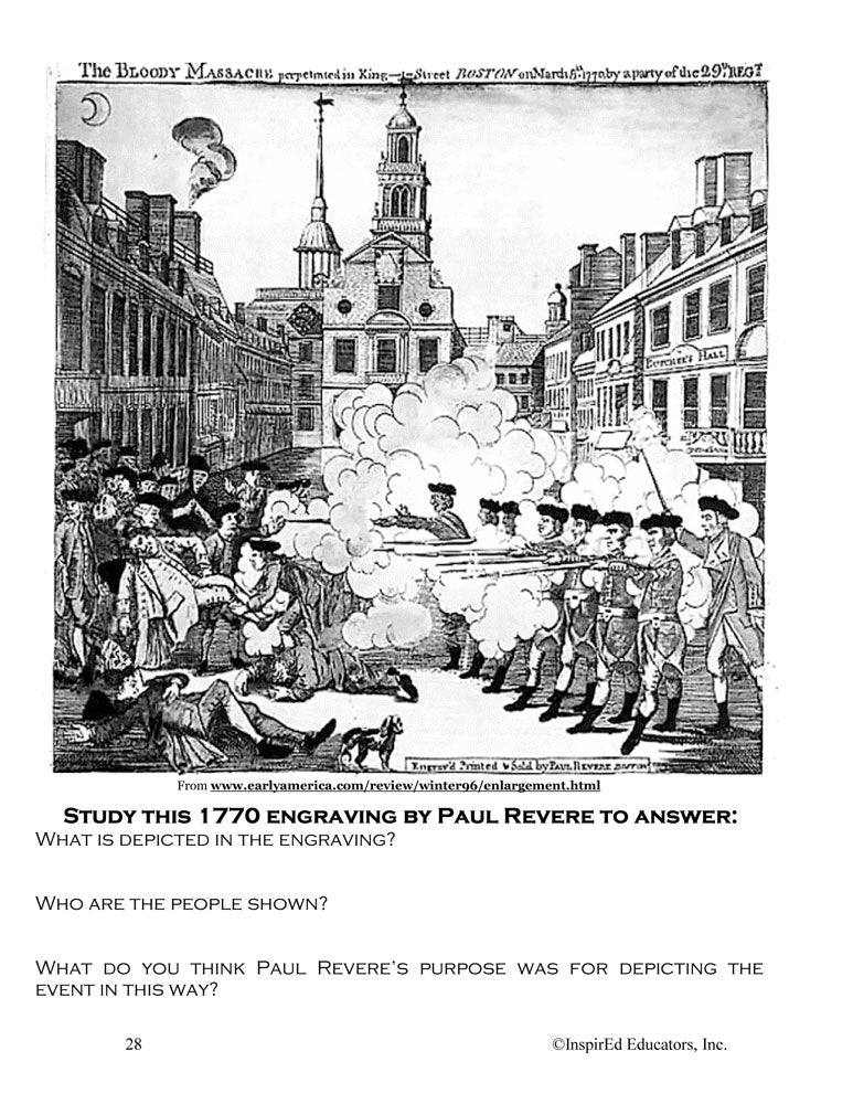 i Think: U.S. History, Colonial America Activity Book Download