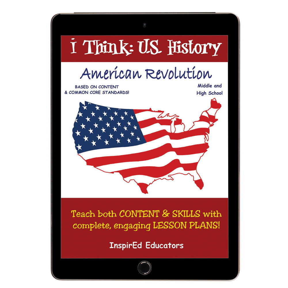 i Think: U.S. History, American Revolution Activity Book Download