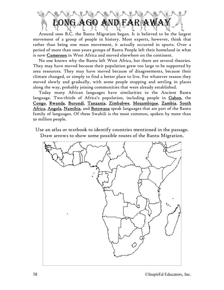 i Think: Geography, Africa Activity Book Download