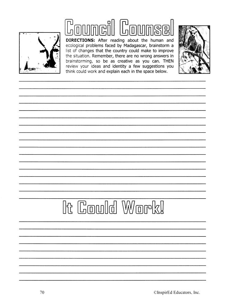 i Think: Geography, Africa Activity Book Download