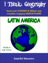 i Think: Geography, Latin America Activity Book Download