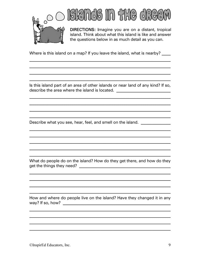 i Think: Geography, Oceania Activity Book Download