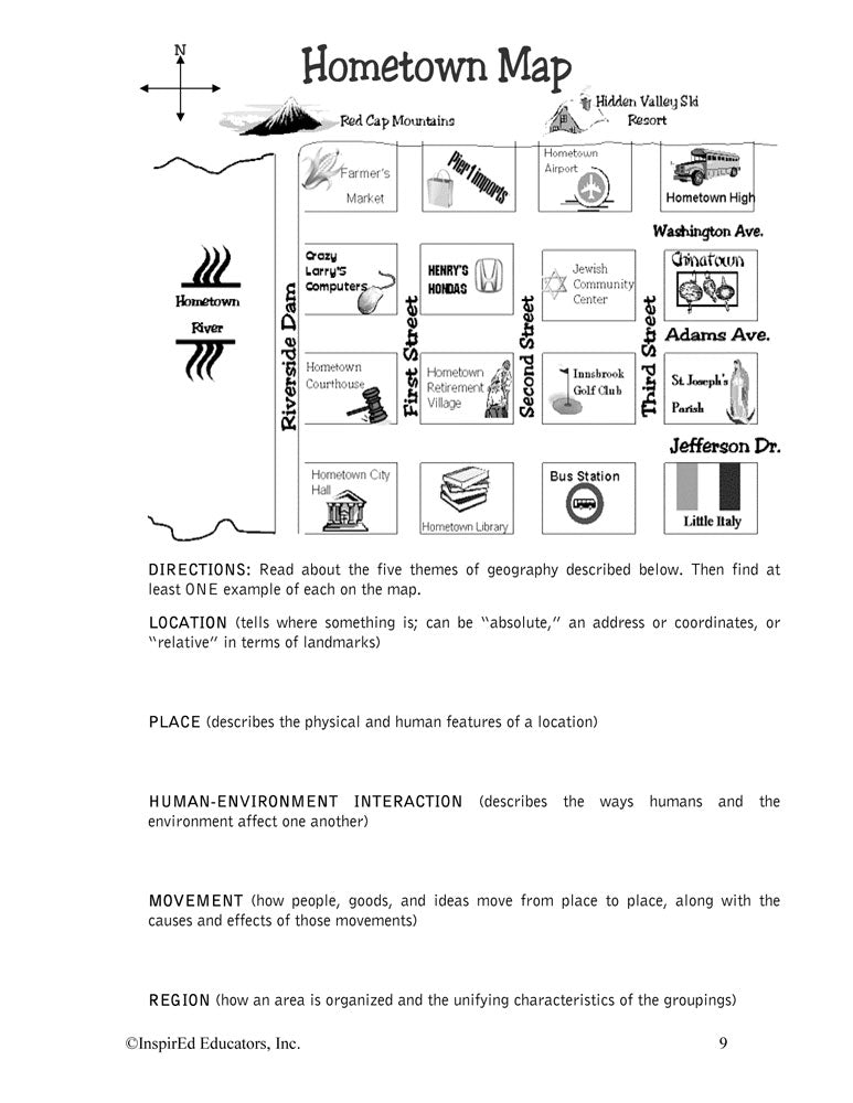 i Think: Geography, Middle East Activity Book Download