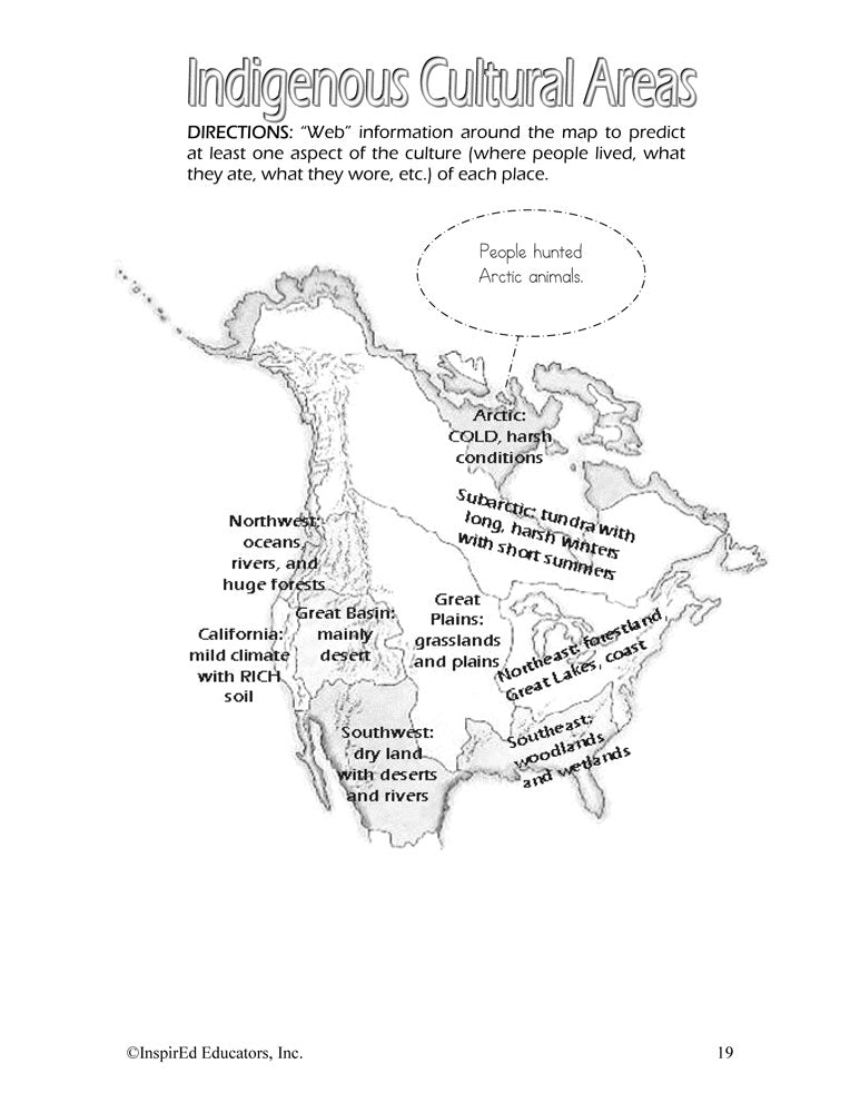 i Think: Geography, North America Activity Book Download