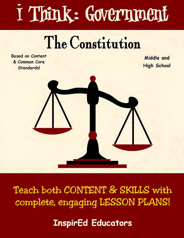 i Think: Government, The Constitution Activity Book Download