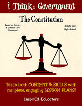 i Think: Government, The Constitution Activity Book Download