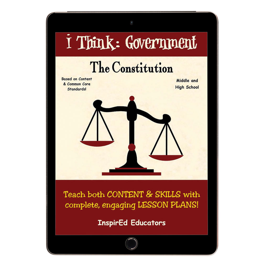 i Think: Government, The Constitution Activity Book Download