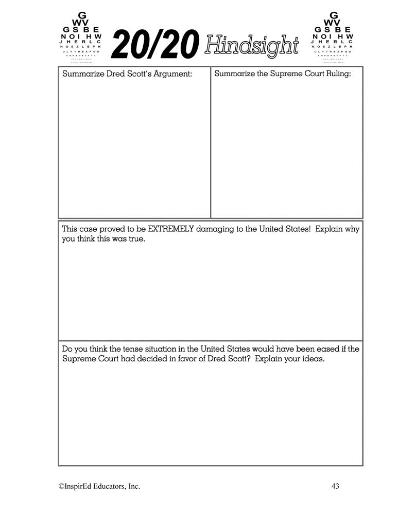 i Think: U.S. History, The Civil War Activity Book Download