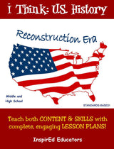 i Think: U.S. History, Reconstruction Era Activity Book Download