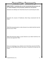 i Think: U.S. History, Reconstruction Era Activity Book Download