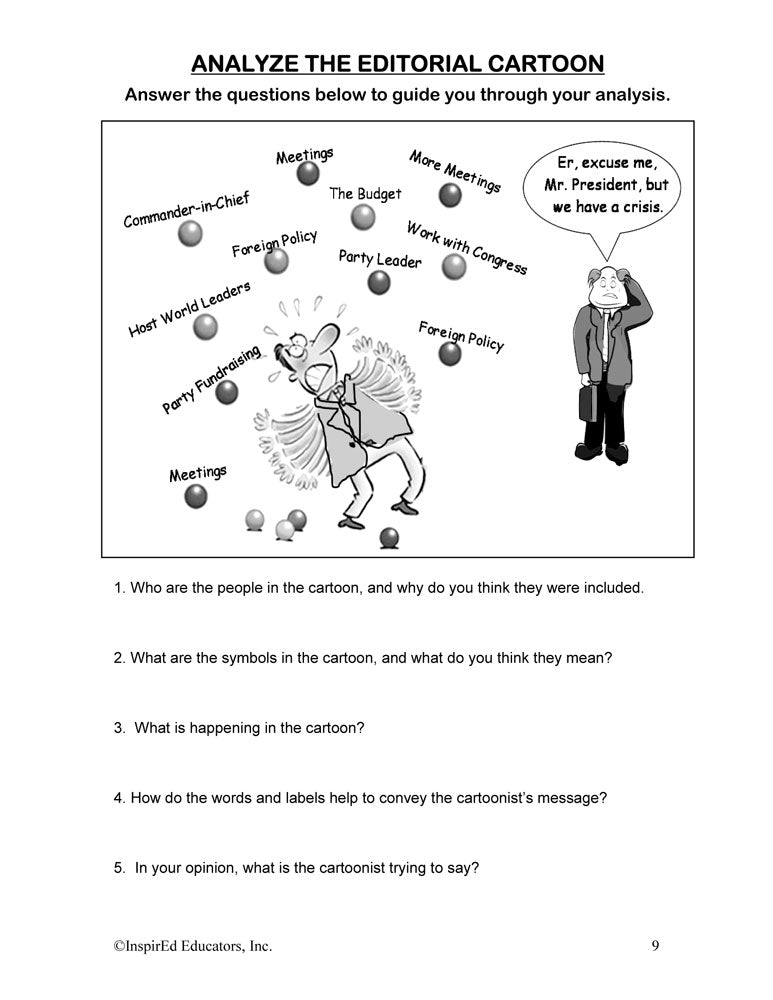 i Think: Government, The Executive Branch Activity Book Download