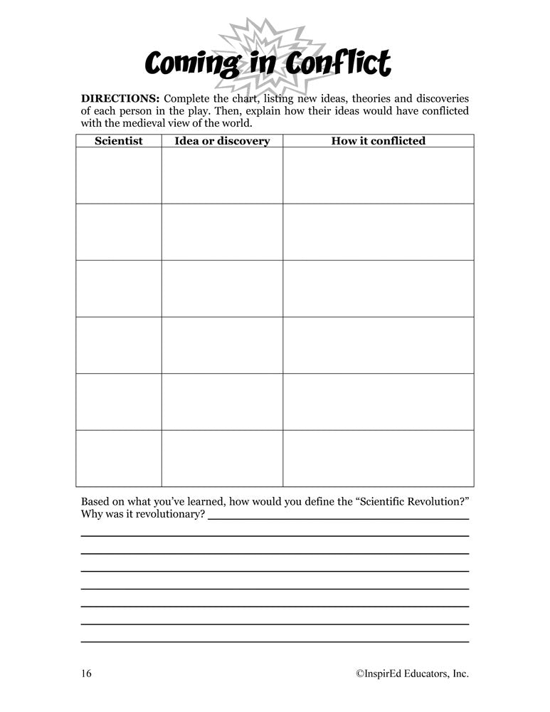 i Think: World History, Age of Revolutions Activity Book Download