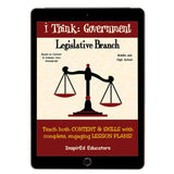 i Think: Government, The Legislative Branch Activity Book Download