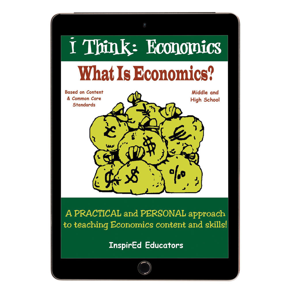 think economics Images High Quality Grahic i Think: Economics, What is Economics? Activity Book Download – Teacher ...