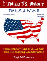 i Think: U.S. History, The U.S. & WWII Activity Book Download