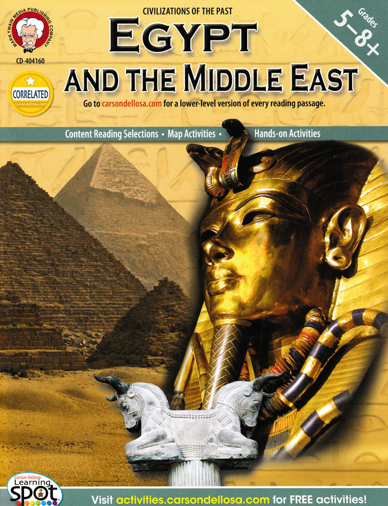 Egypt And The Middle East Activity Book