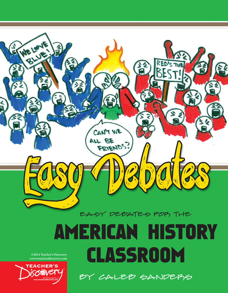 Easy Debates for the Social Studies Classroom Activity Book Set of 5 Books