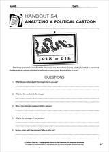 Engaging With History in Classroom - American Revolution Activity Book