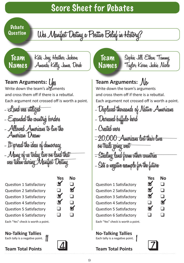 Easy Debates for the Government Classroom Book