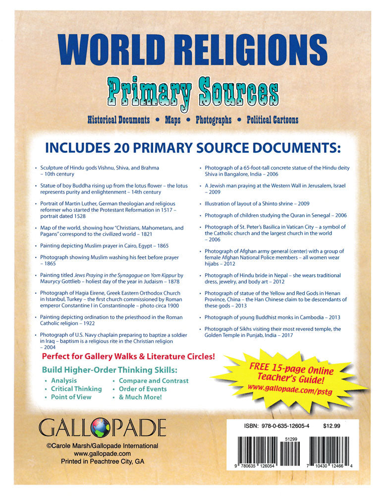 World Religions Primary Sources Pack