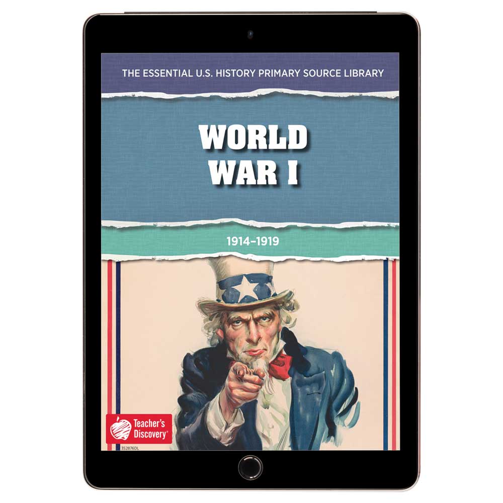 The Essential U.S. History Primary Source Library: World War I Downloa ...