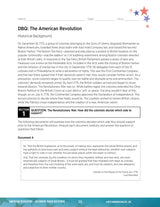 U.S. History Thematic Unit: American Revolution Download