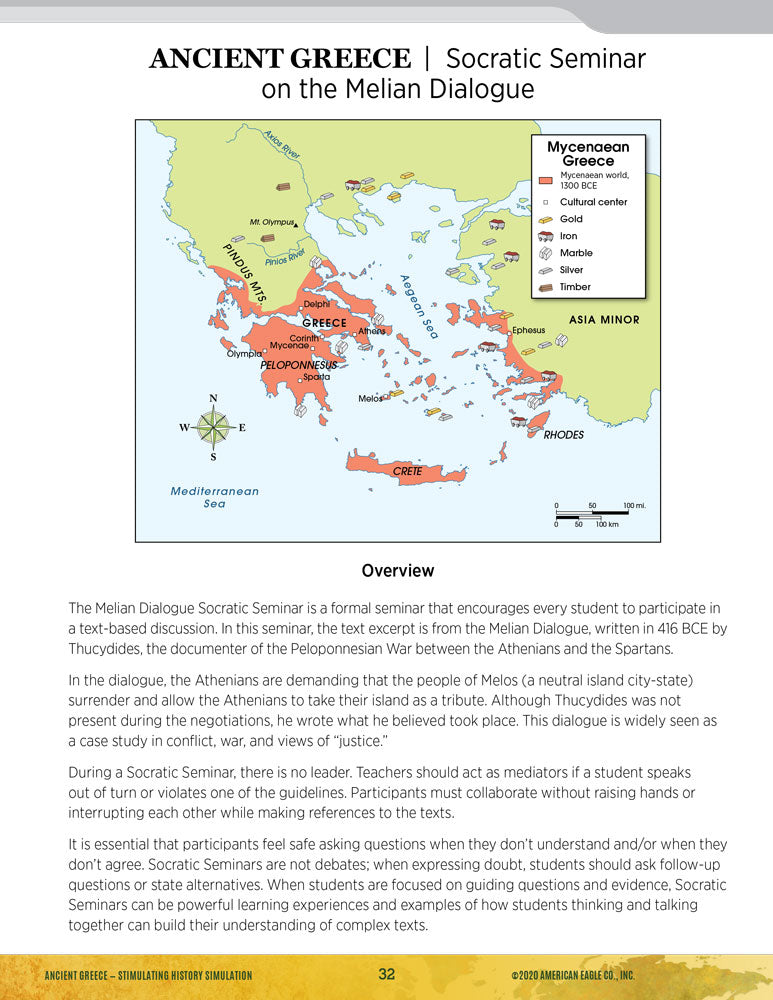 World History Thematic Unit: Ancient Greece Download