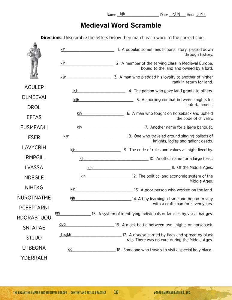 Complete World History 1 Thematic Unit Curriculum Set of 9 Downloads