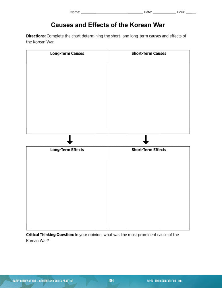 U.S. History Thematic Unit: Early Cold War Era Download