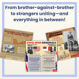 Civil War Poster Set for History/Social Studies Classrooms