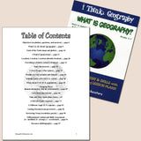 i Think: Geography, Regions of the World Activity Book Set of 9 Books