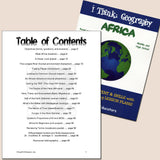 i Think: Geography, Regions of the World Activity Book Set of 9 Books