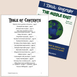 i Think: Geography, Regions of the World Activity Book Set of 9 Books