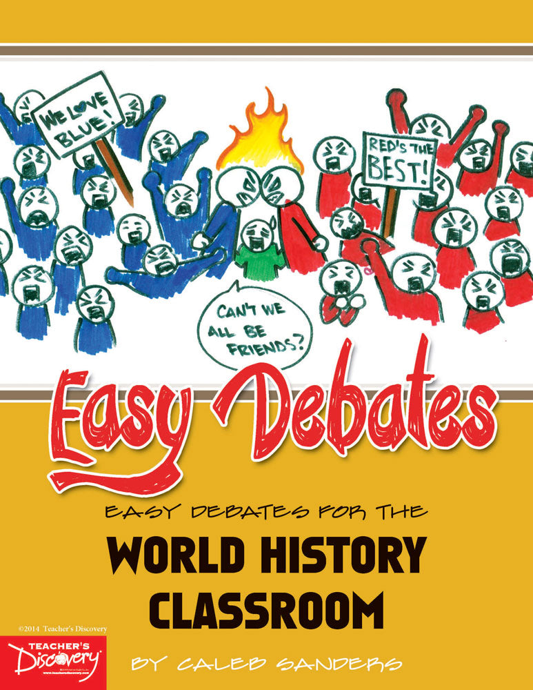 Easy Debates for the Social Studies Classroom Activity Book Set of 5 Books