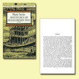 Adventures Of Huckleberry Finn Paperback Book (980L)