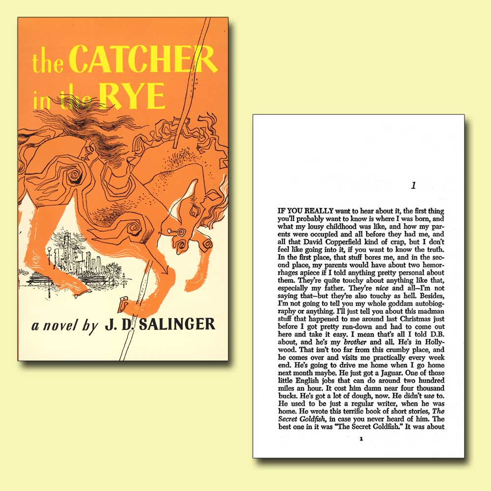 The Catcher In The Rye Paperback Book (790L)